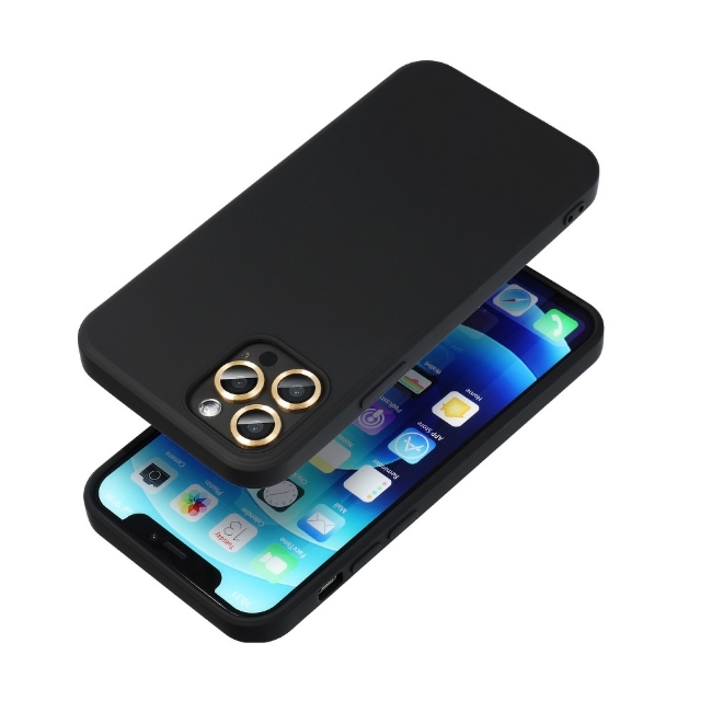 Bild von Silikonhülle in schwarz für iPhone 13 Mini