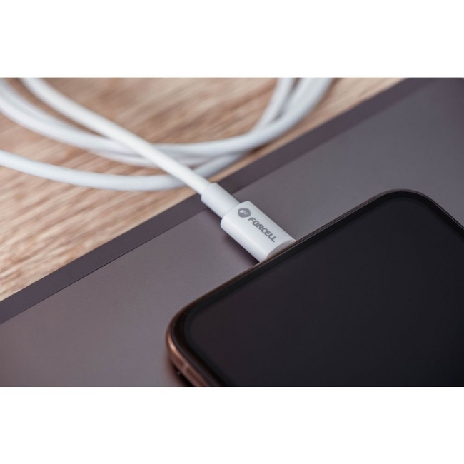 Bild von FORCELL cable Type C do Type C 1m white